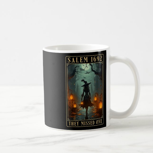 1692 De missade en Halloween Witch Kaffemugg (Höger)