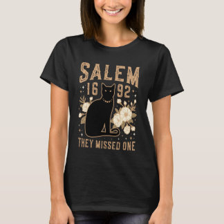 1692 De missade en skjorta Salem Witch Trials Svar T Shirt