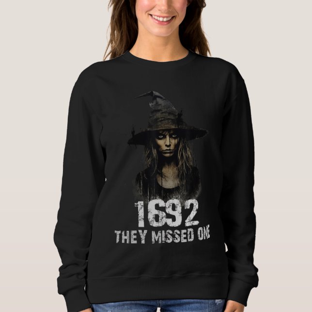 1692 missa en lustig Salem Halloween T Shirt (Framsida)