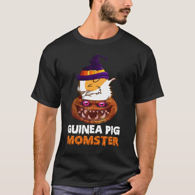 169 Guineas Momster Pumpkin Monster Funny Hallo i  T Shirt (Framsida)
