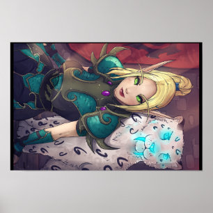 16,5" x 11" Gigi & förfrysningaffisch Poster