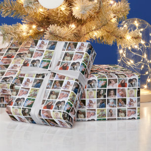 16 Anpassningsbars fotokollage   Enkel enkel Perso Presentpapper
