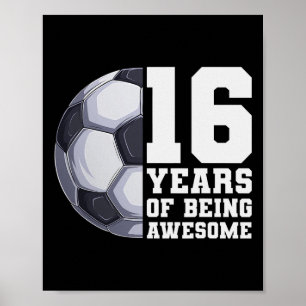 16 år av att vara fantastiska pojkfotboll 16-årsda poster