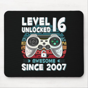 16 år gamla Bday Son Boy Funny Gamer 16 år gamla B Musmatta