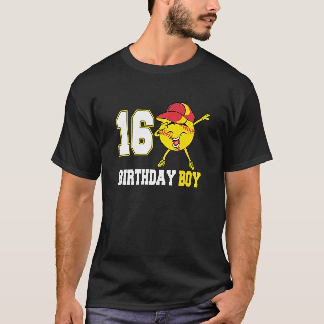 16 år gammal doftboll 16:e födelsedag t shirt (Framsida)