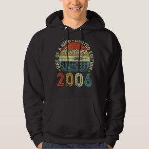 16 år gammal Fantastisk sedan september 2006 16 år Hoodie