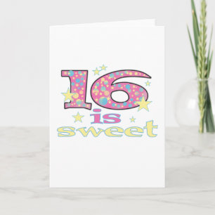 16 är Sweet Kort