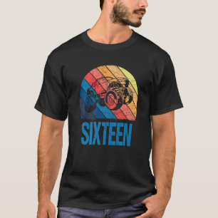 16-åriga 16:e födelsedag: Monster Lastbil Boys Gir T Shirt