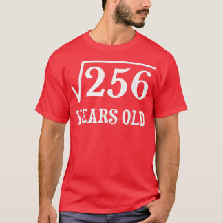 16-åriga Gift Square Root of T Shirt
