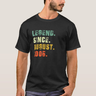 16 års ålder sedan augusti 2006 t shirt