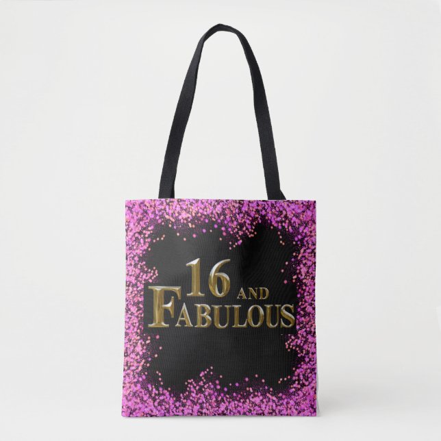 16-årsdag tygkasse (Framsida)