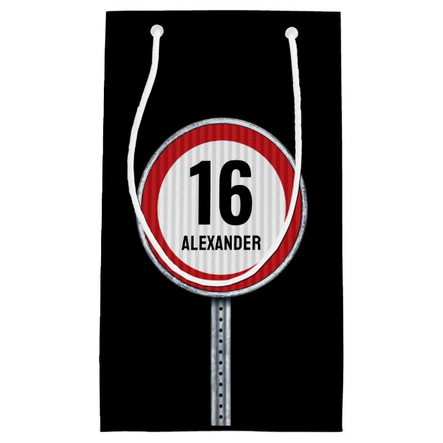 16-årsdagshastighetsskylt (Framsidan)