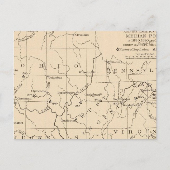 16 Befolkningscentrum 17901900 Vykort (Framsida)