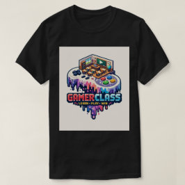 16-bit smältande YouTube-spelkontroll T Shirt