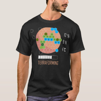 16-bitarsmarkeringar är Terraforming Shirt - Board T Shirt