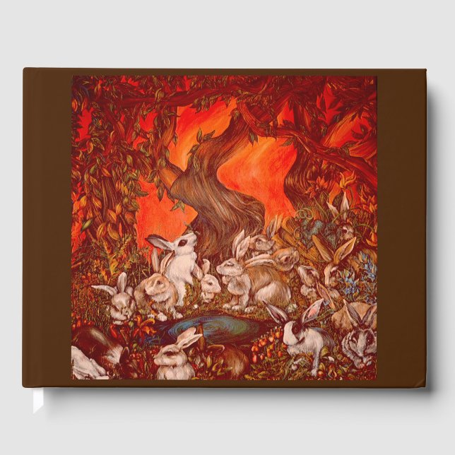 16 Bunnies Guest Bok (Framsida)