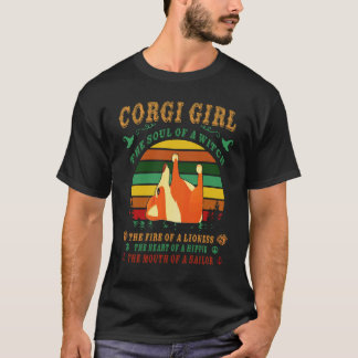 16 Corgi Själens Häxa Corgi T Shirt