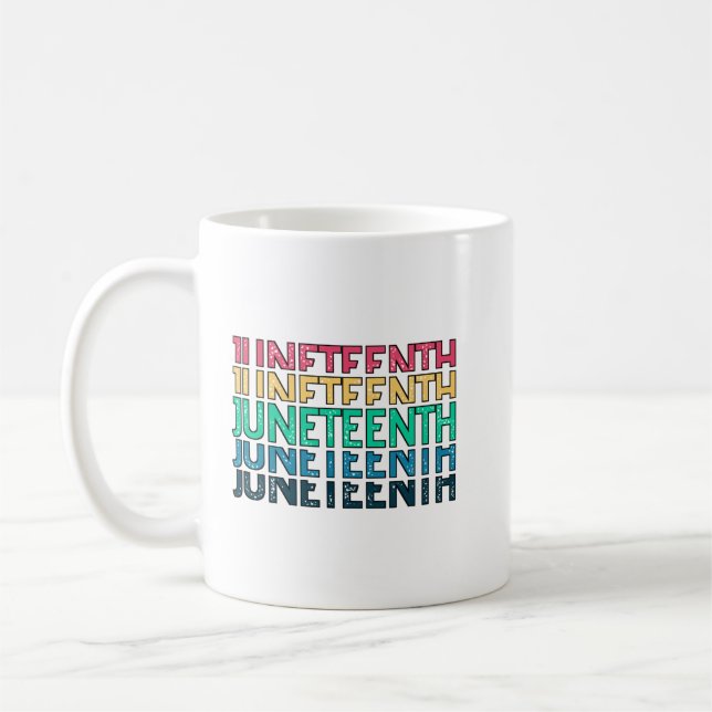 16:e århundradet, Frihet för afrikansk amerikan. Kaffemugg (Vänster)