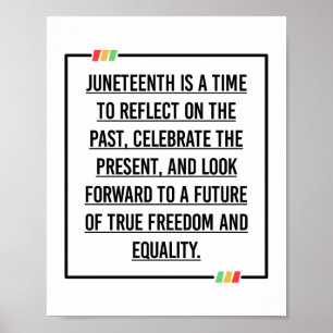 16:e århundradet, Frihet för afrikansk amerikan. Poster
