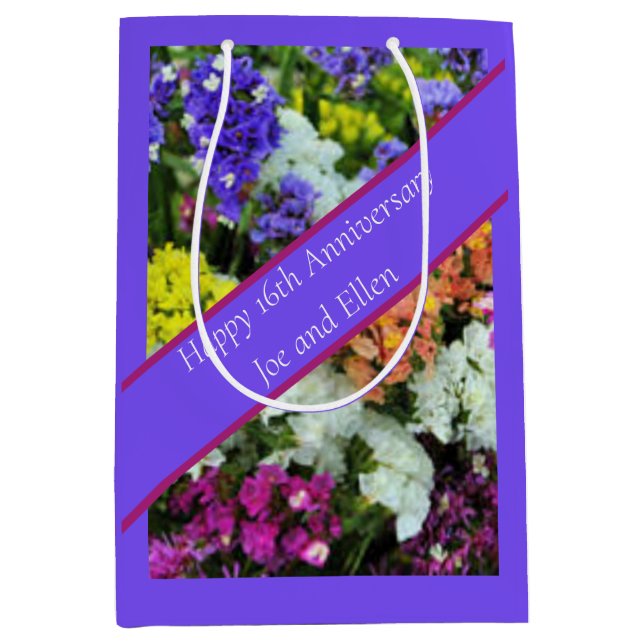 16:e årsdagen av färglöst Statice (Framsidan)