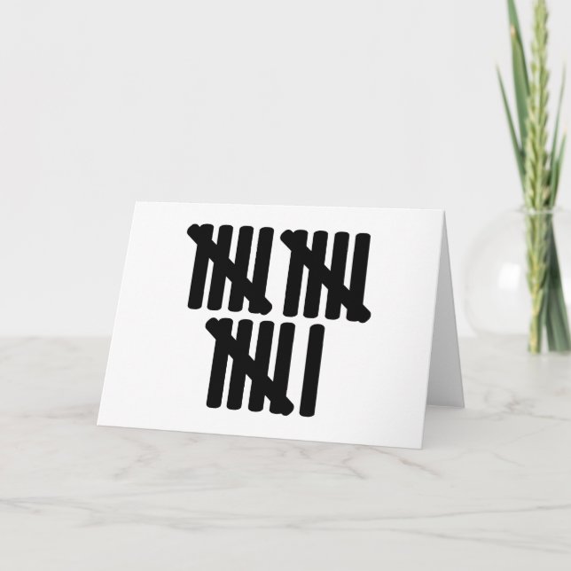 16:e årsdagen kort (Framsida)