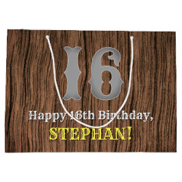 16:e födelsedag: Land Western Inspired Titta, Namn