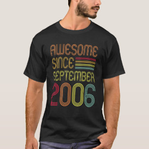 16:e födelsedagen 16 år gammal Fantastisk sedan se T Shirt