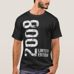 16:e födelsedagen 16 år gammal flicka Boy 2008 T Shirt