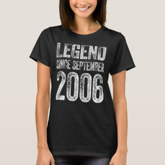 16:e födelsedagen september, född 16 år sedan t shirt