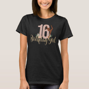 16:e födelsedagstjudet eller Gymnastics Boho Sweet T Shirt