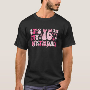 16:e koquettelevererade födelsedag sexton år gamma t shirt