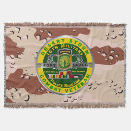 16:e militärpolbrigadens Desert Storm-veteran Filt