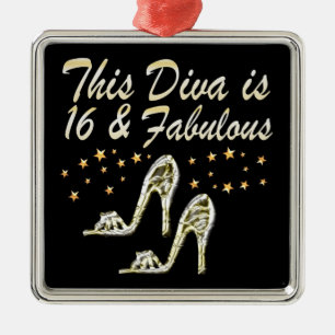 16:E SILVER SHOE QUEEN JULGRANSPRYDNAD METALL