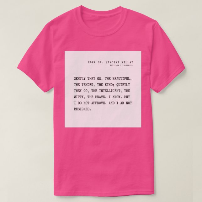 16 Edna St T Shirt (Design framsida)
