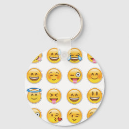 16 Emoji Nyckelring
