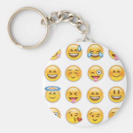 16 Emoji Nyckelring