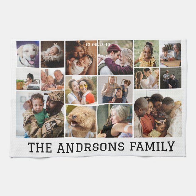 16 fotokök kökshandduk (Horisontell)