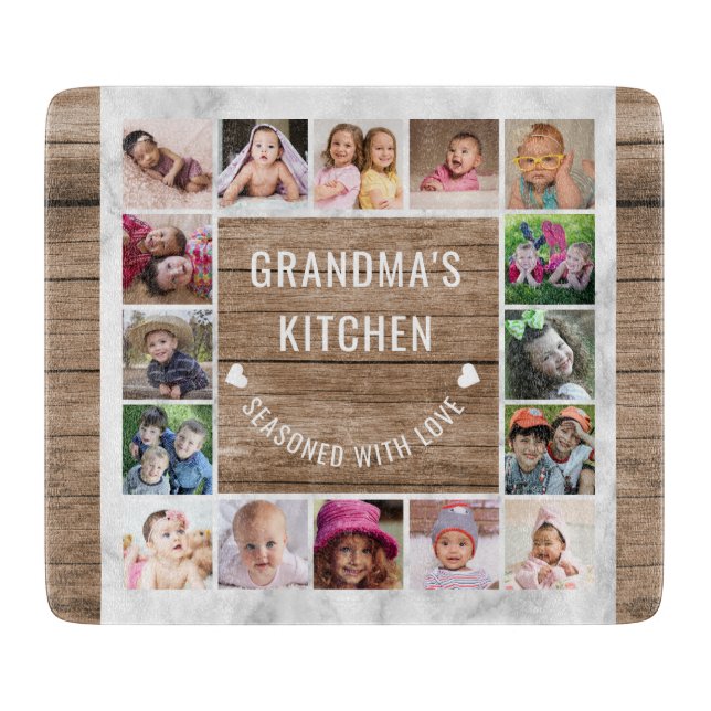 16 Fotokollage Grandmas köks- och köksväxter (Framsidan)