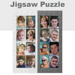 16 fotokollage grått och vitt pussel<br><div class="desc">Biet sammanfogar dina favoritminnen med det här 16-fotopusslet i anpassningsbarna! Perfekt för familjespelnätter, det här personligens pussel visar dina omhuldade ögonblicksbilder av klara högkvalitativa utskrifter. Oavsett om det är semester, husdjursapor eller milstolpar, ansluter sig varje biet för att berätta din unika historia. Det är en tänkbar gåva till födelsedagar, årsdagar...</div>