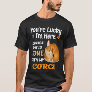 16 Jag kunde ha stannat hemma med Corgi T Shirt