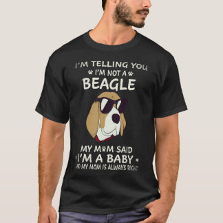 16 Jag säger er att jag inte är en Beagle T Shirt