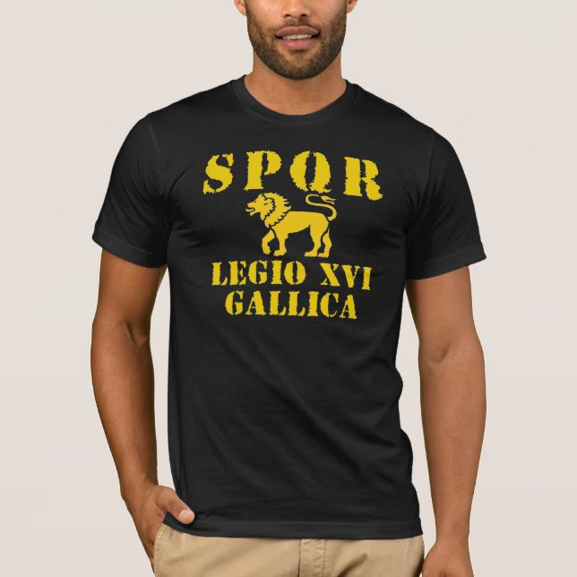 16 legion för Octavian/Augustus 16th - lejon T-shirt (Framsida)