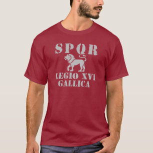 16 legion för Octavian/Augustus 16th - lejon T-shirt