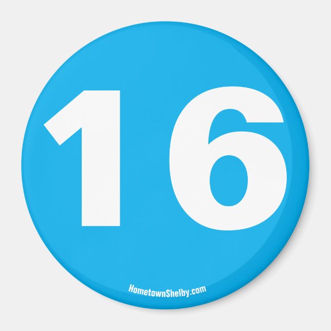 16 magnet (Framsidan)