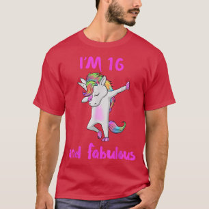 16 och fantastiska söta 16 flickor enmajsdab dan t shirt
