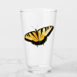 16 oz Glass Swallowtail Butterfly Glaskopp