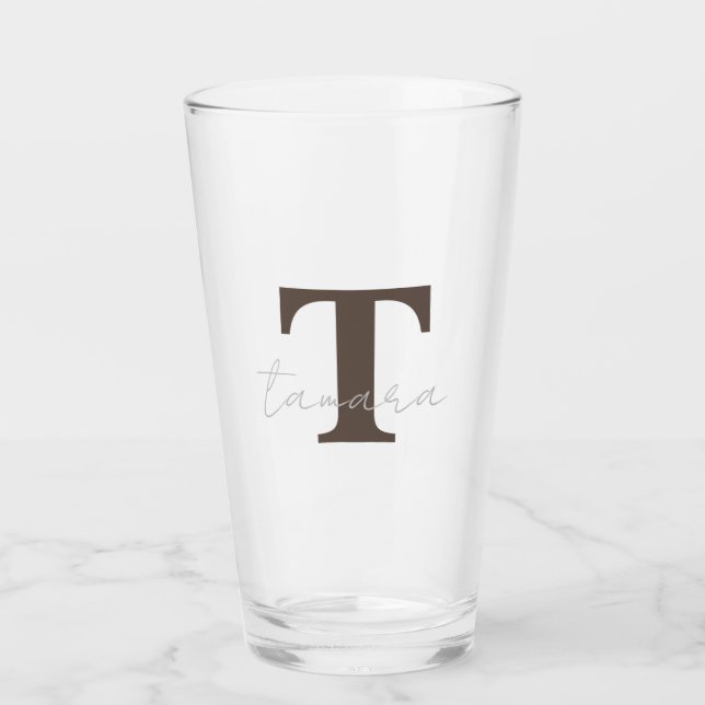 16 oz Pint Glass med Anpassningsbarna Namn med Per Glaskopp (Framsida)