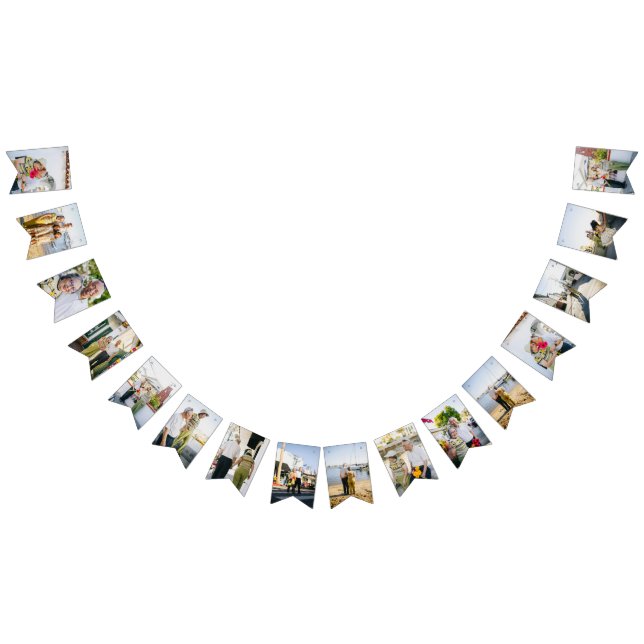 16 Party-banderollen Photo Bröllop på årsdagen Vimplar (Alla)