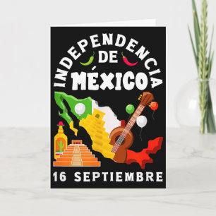 16 September Mexikos självständighet Roots Herita Kort