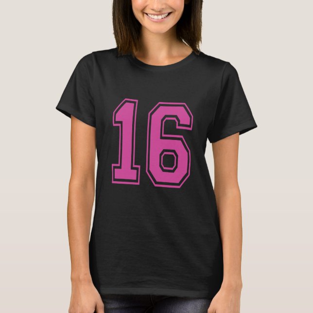 16 sexton varsity num t shirt (Framsida)